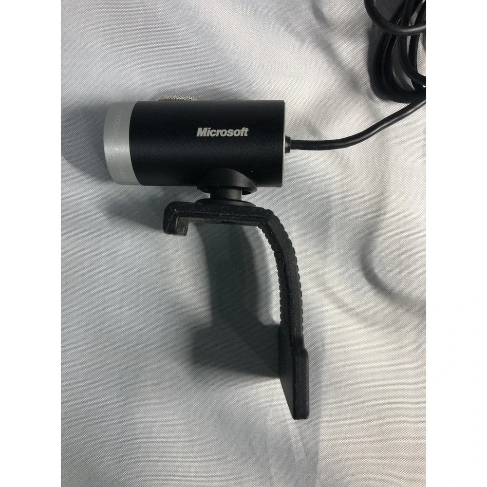 Microsoft LifeCam 1393 - Cinema HD Webcam, Black - X821404001 - Preowned